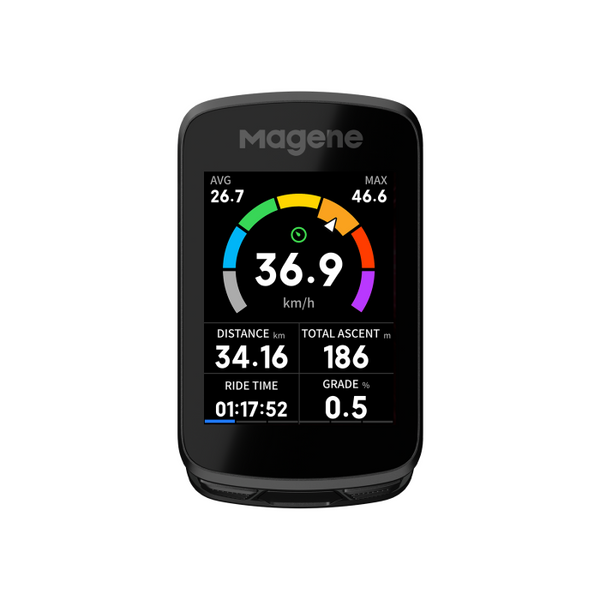 Ciclocomputador GPS Magene C606 Pro – Pantalla táctil 2.8