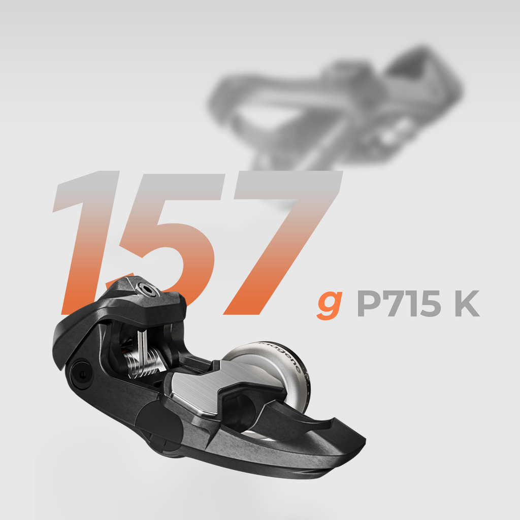 Pedales de Carbono con Potenciómetro Magene P715 | 1% Precisión