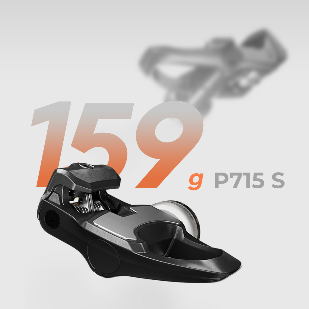 pedales con potenciometro Pedales de Carbono con Potenciómetro Magene P715