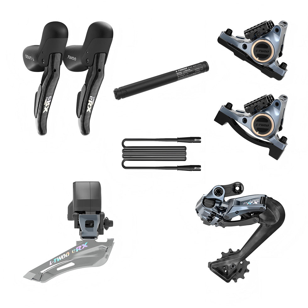 L-TWOO eRX Grupo de Ruta Electrónico 2 x 12s y Frenos Hidráulicos