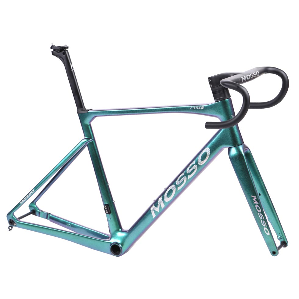 Cuadro de Ruta Mosso Carbono 735CB | Horquilla de Carbono | 1.36kg