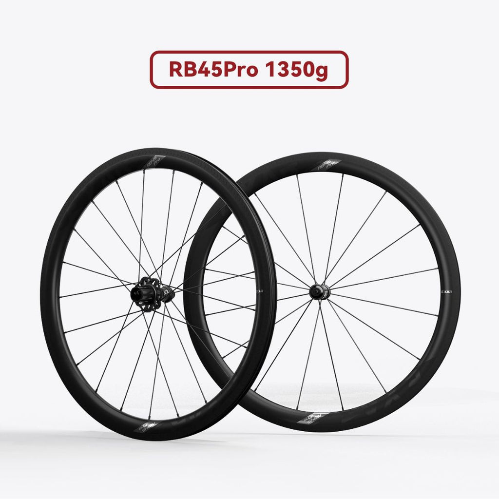 Set de Ruedas de Carbono T800 Exar RB45 Pro | 1330gr