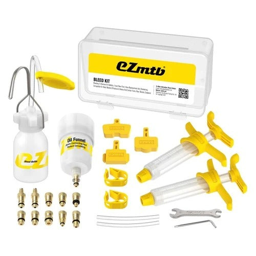 Kit de purgado para frenos eZmtb | 23 piezas