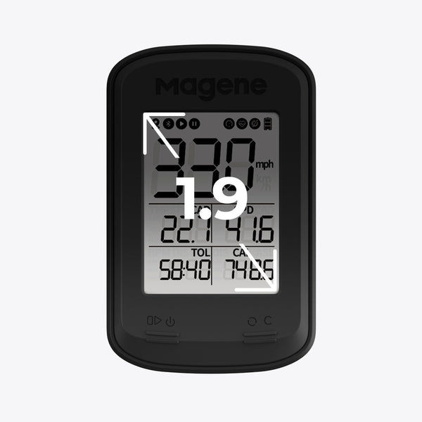 Ciclocomputador GPS Magene C206