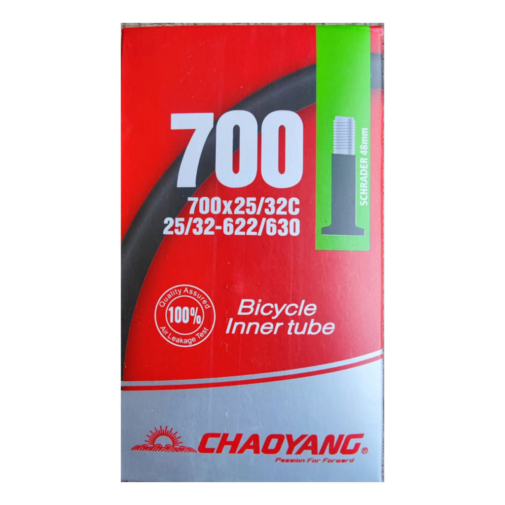 Cámara 700x25/32C   ChaoyangVálvula de auto 48mm/60mm