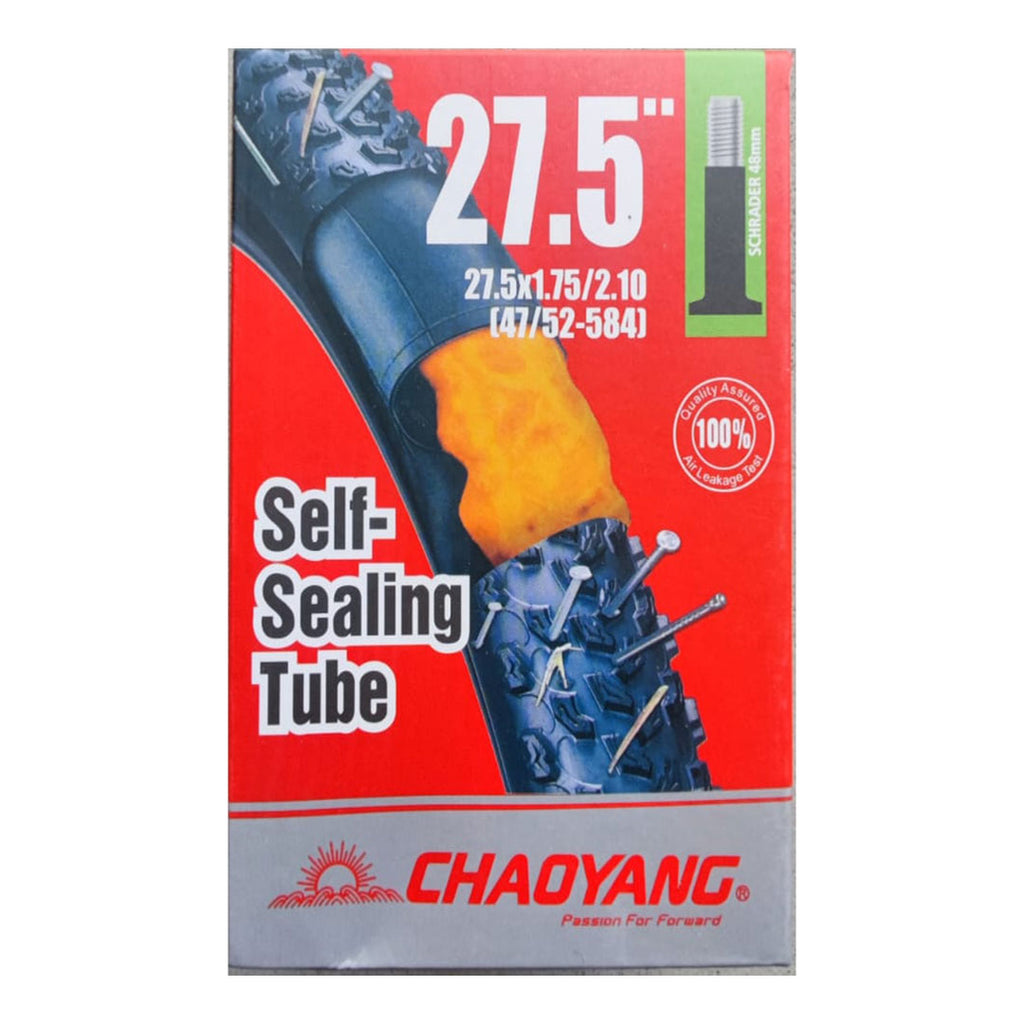 Cámara 27.5×1.75/2.10 Chaoyang Válvula de Auto & Francesa 48MM con Líquido Sellante