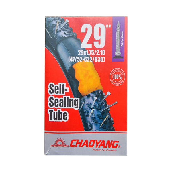 Cámara 29×1.75/2.10 Chaoyang Válvula de Auto & Francesa 48MM con Líquido sellante