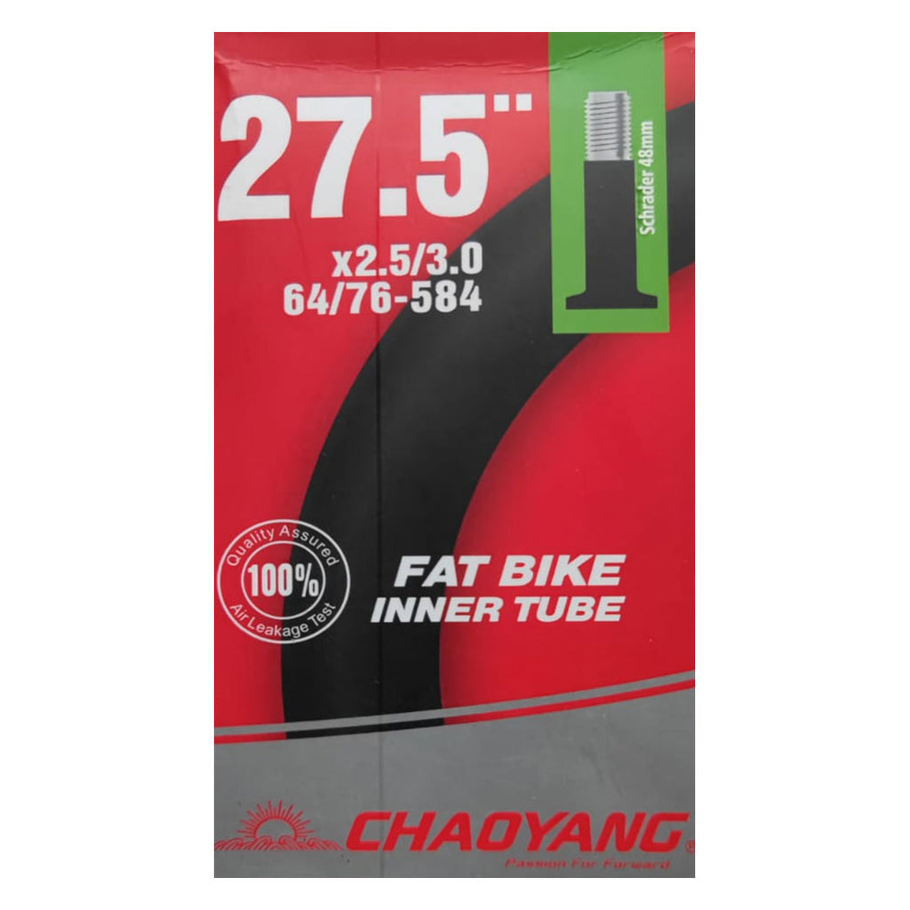 Cámara Fat Bike 27.5x2.5/3.0 Chaoyang Válvula de Auto & Francesa 48mm